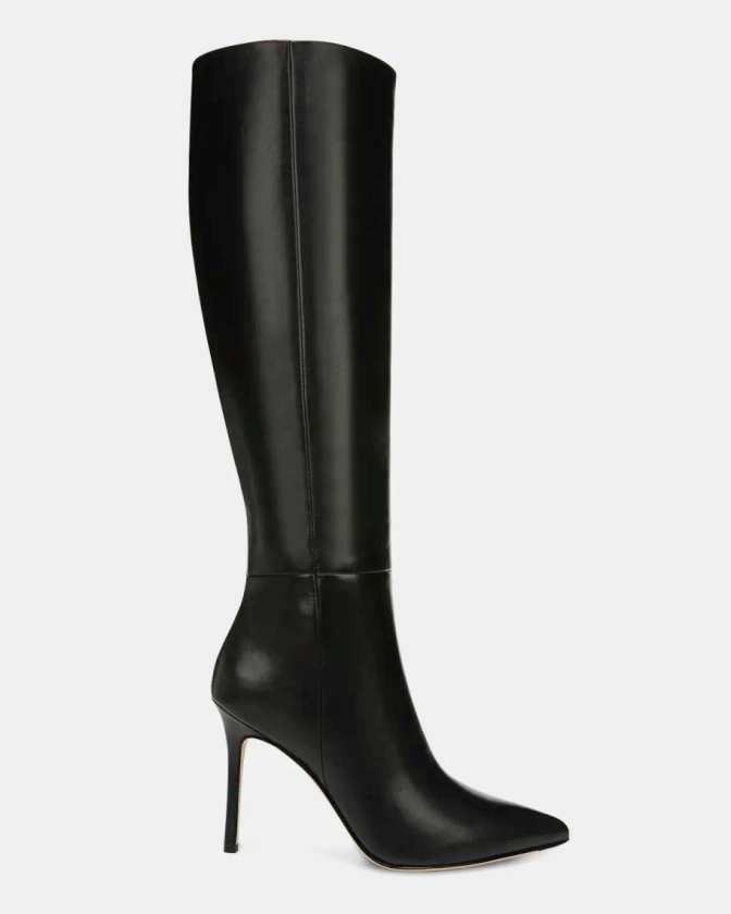 Veronica Beard Lisa Leather Stiletto Boots