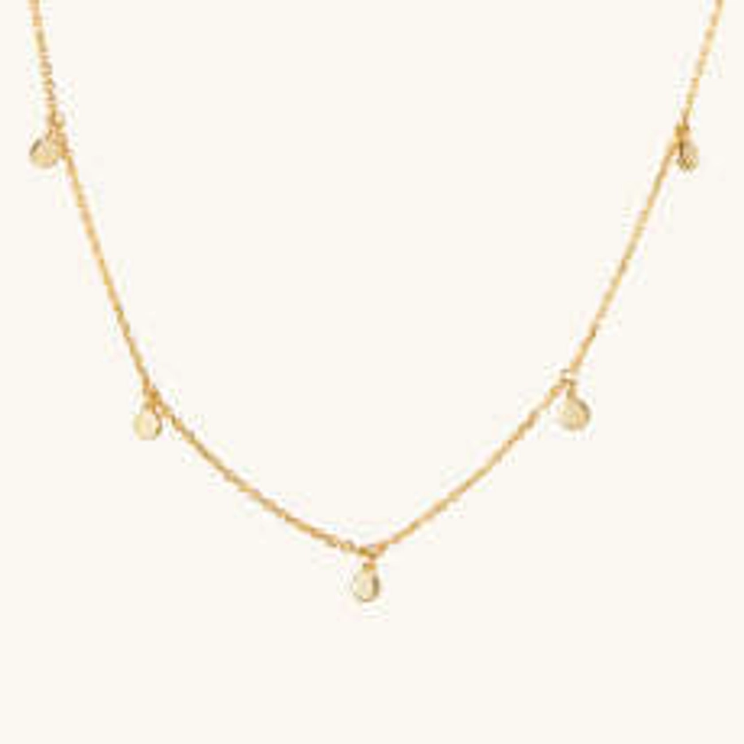 Dot Chain Necklace : Handcrafted in 14k Gold | Mejuri