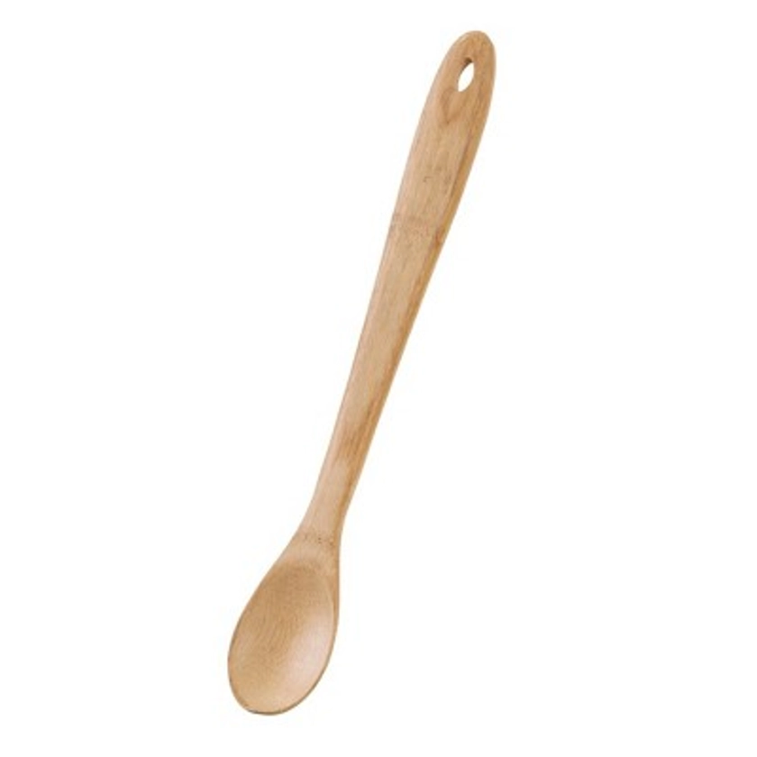 Joyce Chen Burnished Bamboo Mixing Spoon, 15-Inch