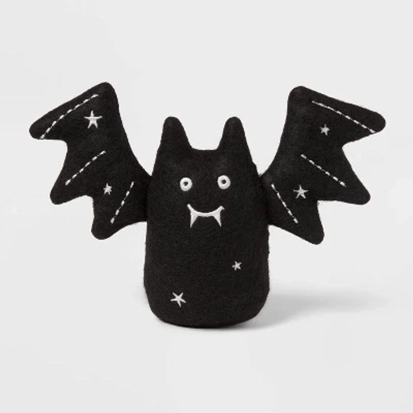 Black Halloween Bat Figural - Spritz™