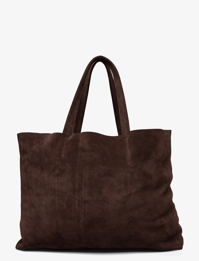 Anonymous Copenhagen Ruba Shopper (Calf Suede Coffee Brown/Bruin) - 200 € | Boozt.com