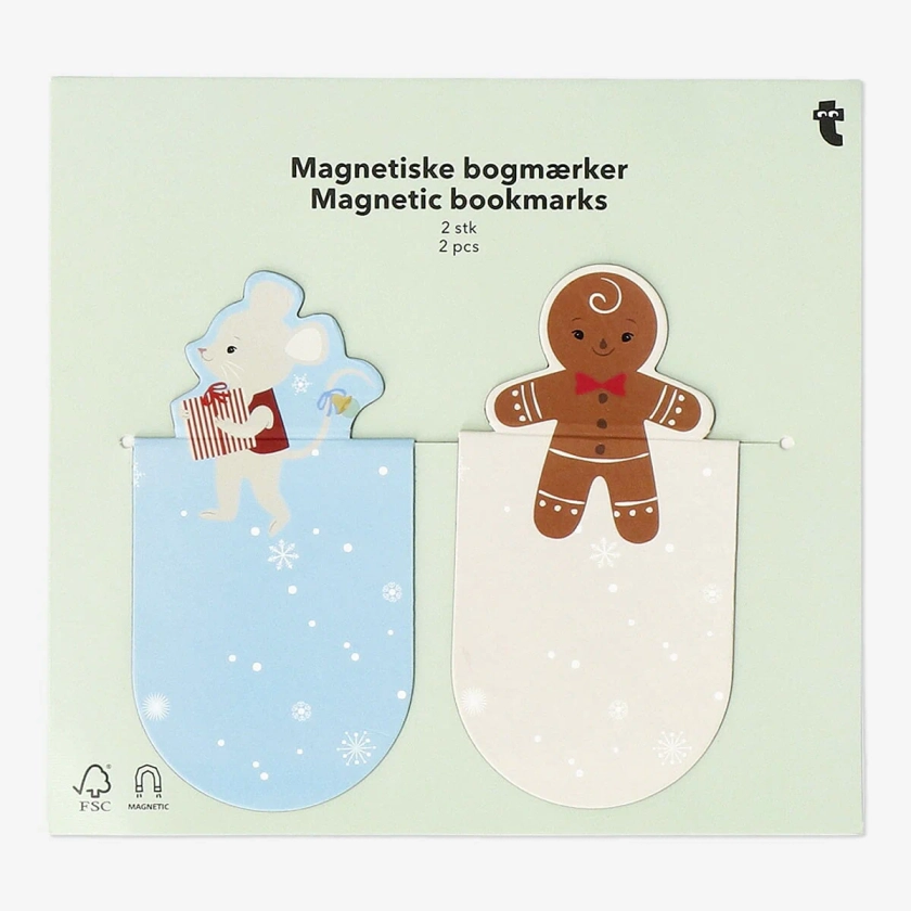 Magnetic Christmas bookmarks - 2 pcs