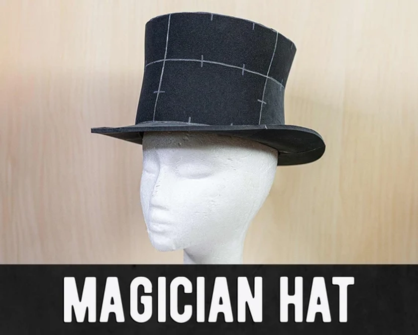 Magician Hat Foam Pattern - Digital Download | PDF