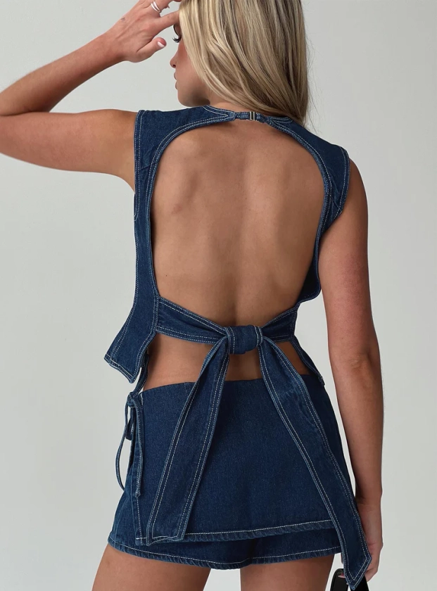 Countryside Top Denim