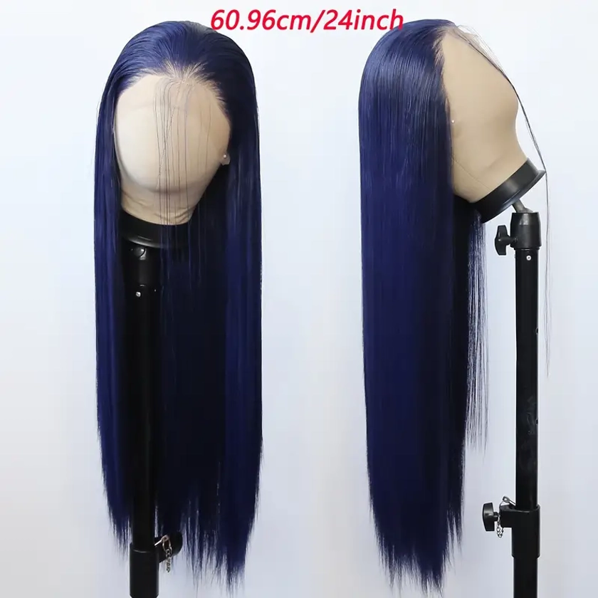 Long Synthetic Wig - Temu United Kingdom