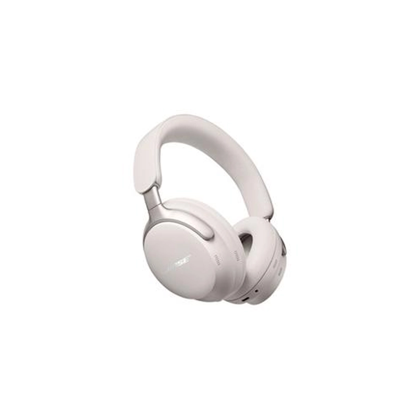 Casque réducteur de bruit filaire + sans fil avec micro Bose Quietcomfort Ultra - Blanc