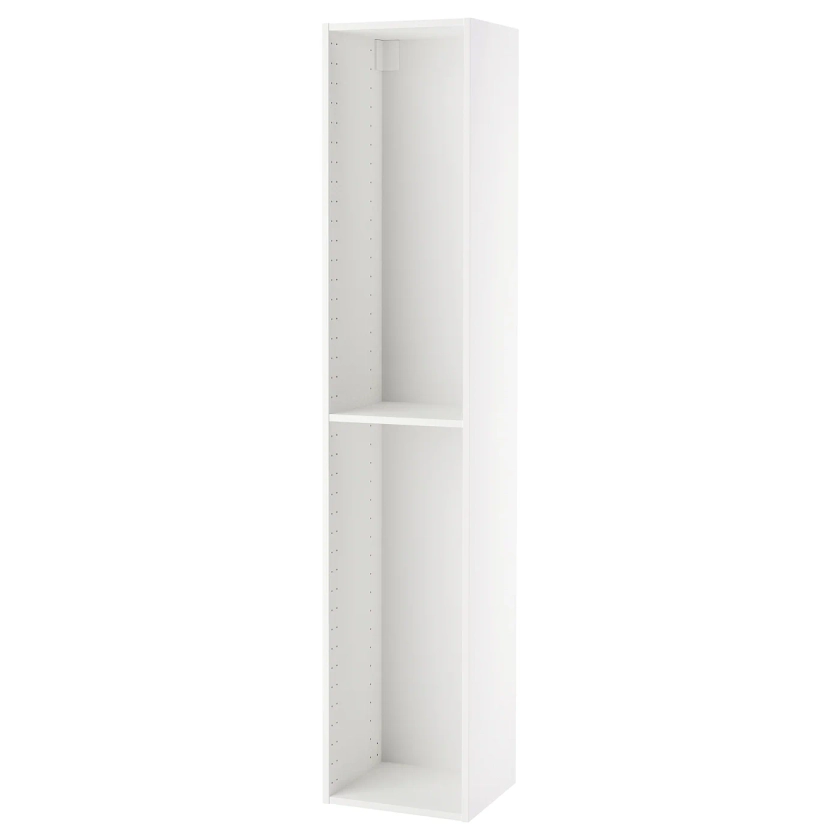 METOD Structure élément armoire - blanc 40x37x200 cm