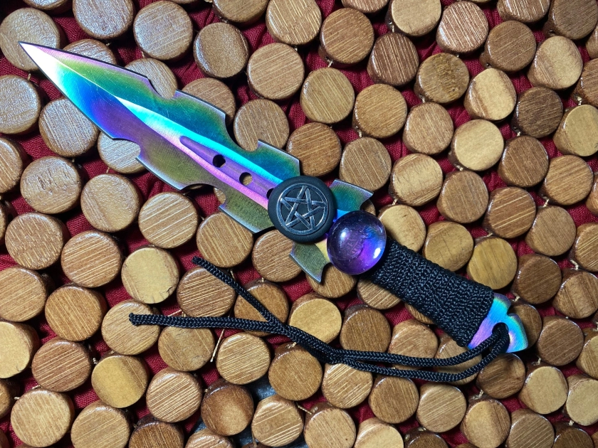 Aurora Borealis - Pentagram and Purple Glass