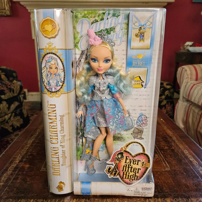 NEW! RARE 2014 EVER AFTER HIGH REBEL DARLING CHARMING DOLL!