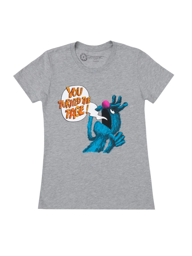 Sesame Street - The Monster at the End of This Book Women's Crew T-ShirtL