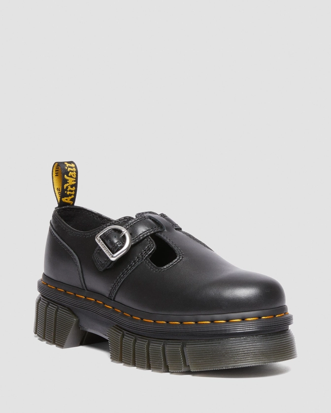 Audrick Nappa Lux Platform Mary Jane Shoes in Black | Dr. Martens