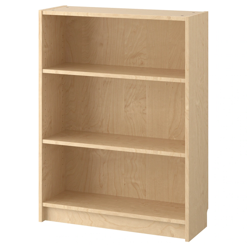 BILLY bookcase, birch veneer, 311/2x11x413/4" - IKEA