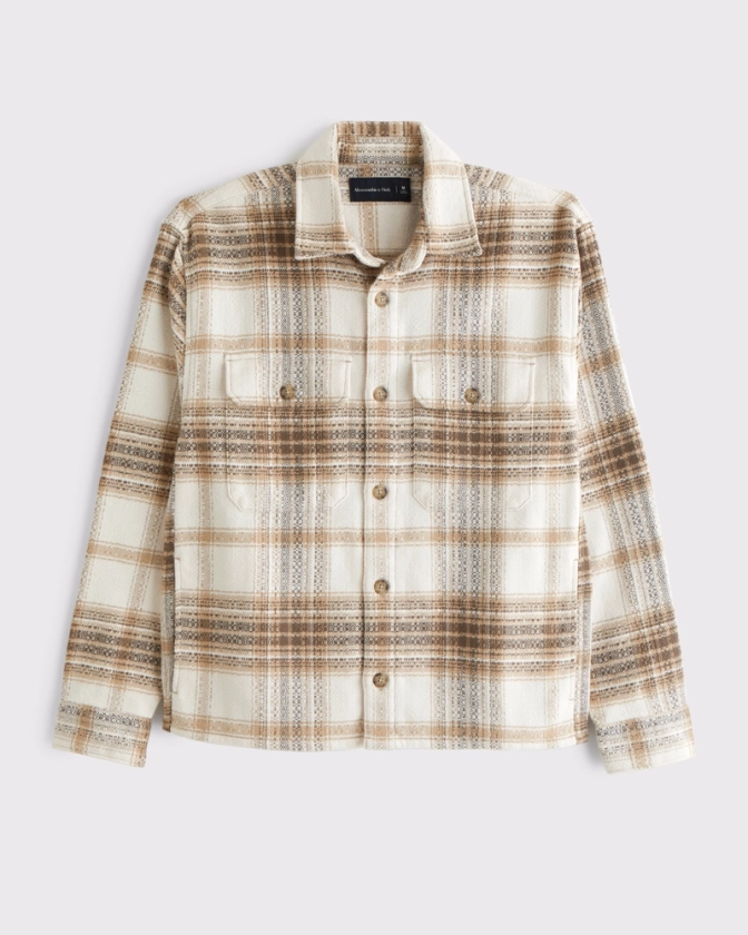 Men's Flannel Shirt Jacket | Men's | Abercrombie.com