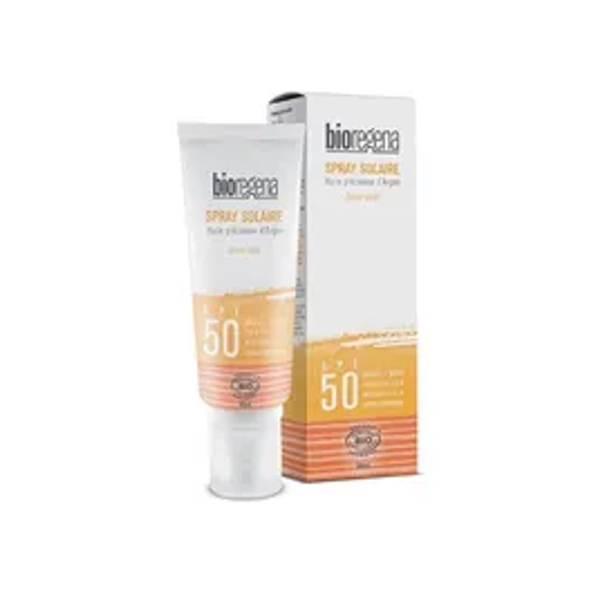 Bioregena Spray Solaire Spf50 Adultes Bio 90ml