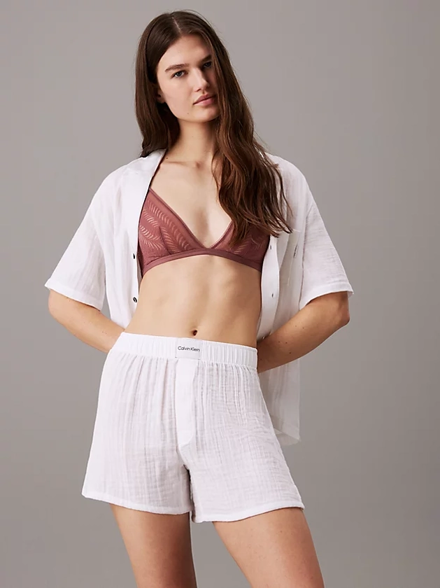 Short de pyjama - Pure Textured Calvin Klein® | 000QS7139E100