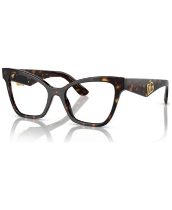 Women's Cat Eye Eyeglasses, DG3369 50