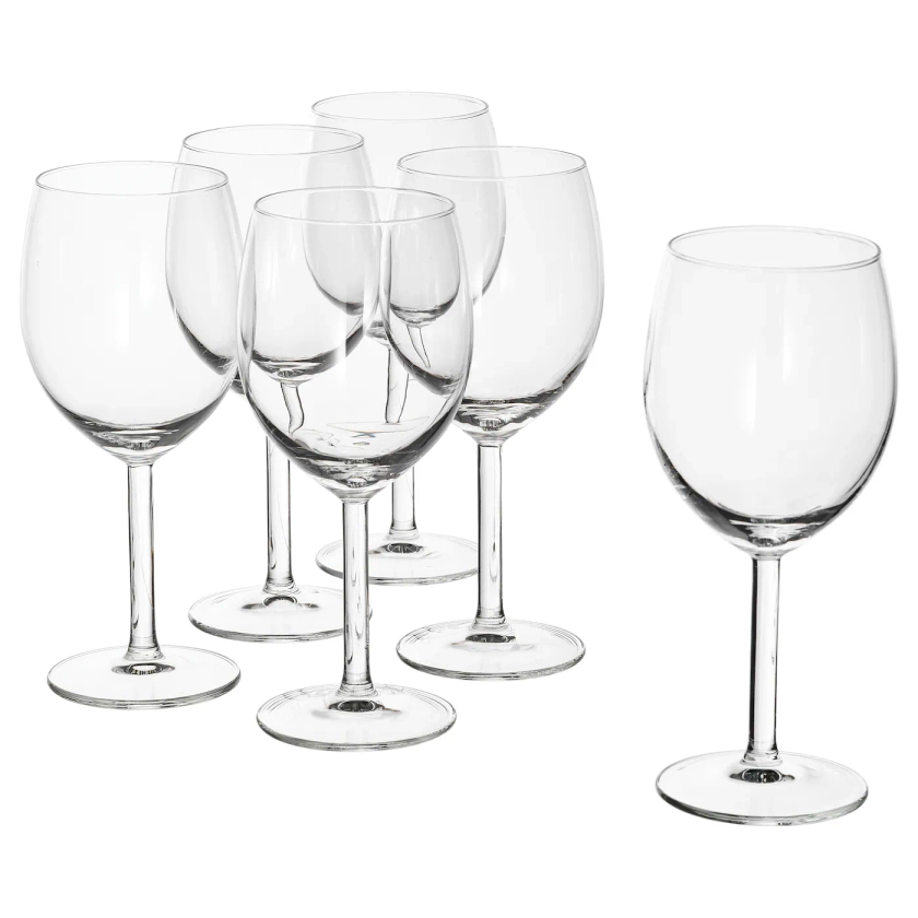 SVALKA Verre à vin, verre transparent - IKEA