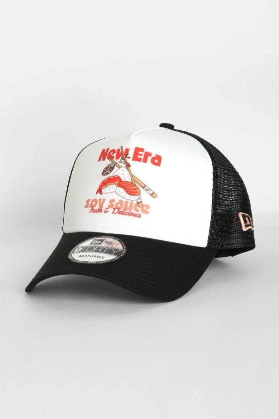 New Era Food Trucker Cap White/Black NE60364170