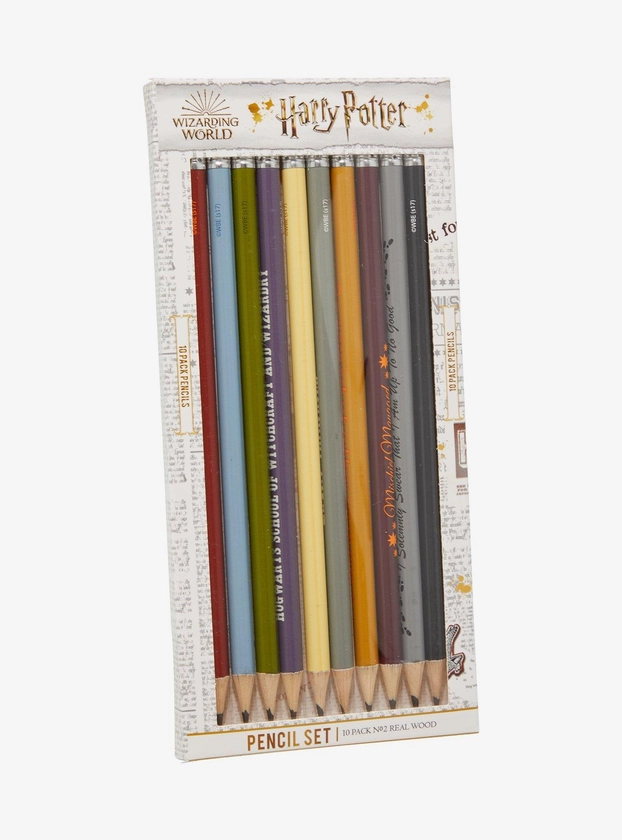 Harry Potter Lettered Pencil Set