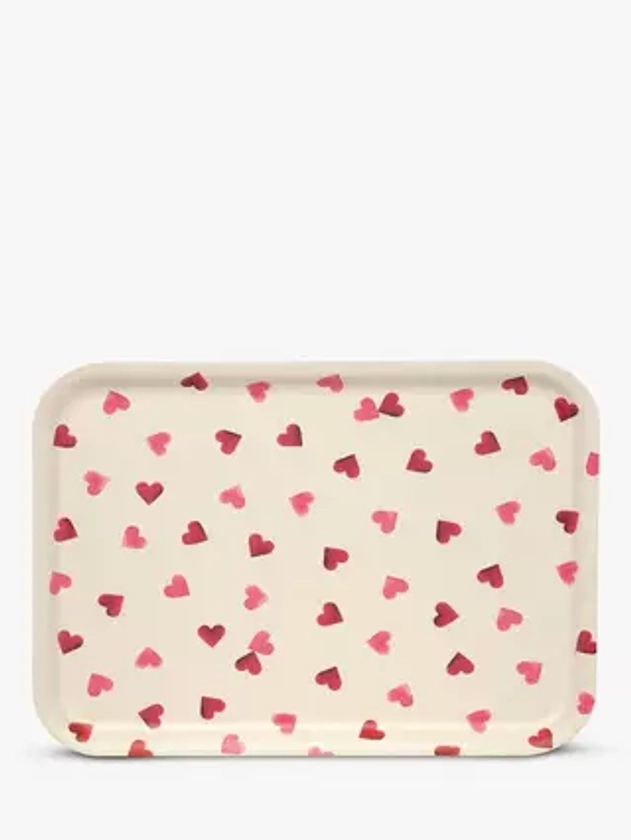 Emma Bridgewater Pink Hearts Wood Tray, Pink