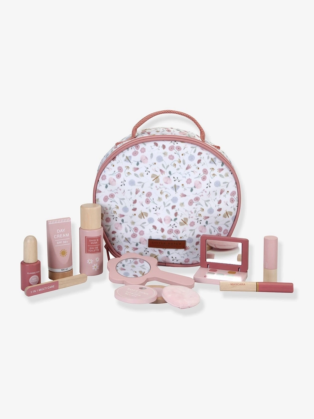 Vanity et maquillage en bois - Flowers & Butterflies LITTLE DUTCH - rose