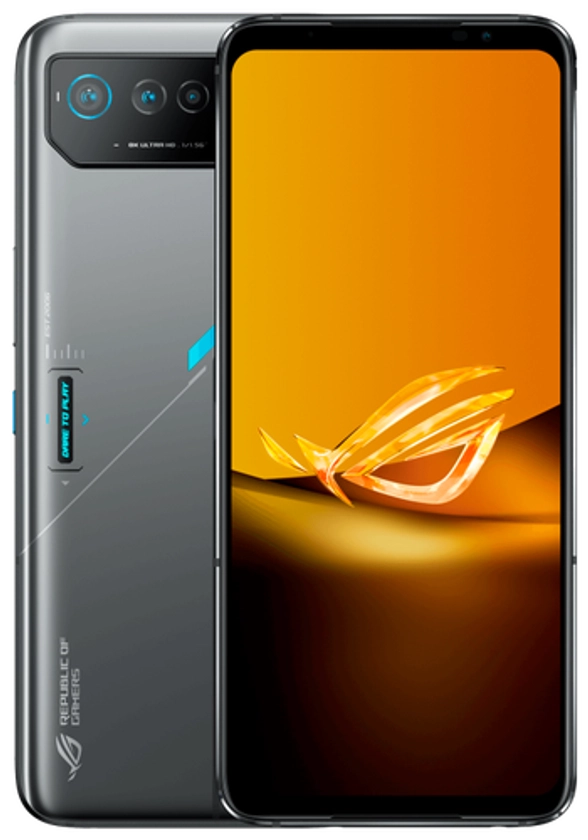 Смартфон ASUS ROG Phone 6D AI2203-4E034HK MediaTek Dimensity 9000+/6.78" 2448x1080 Amoled 165Hz/12G/256G/LTE+(5G)/Android13 Серый, 90AI00D2-M00180