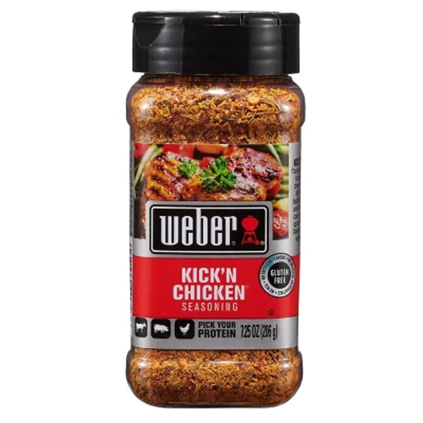 Weber Kick 'n Chicken Seasoning (7.25 oz.) - Sam's Club