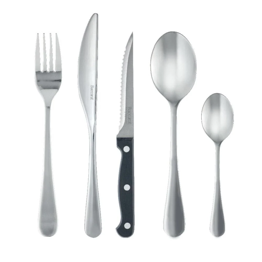 Baccarat SABRE Mainz 40 Piece Stainless Steel Cutlery Set - MyHouse