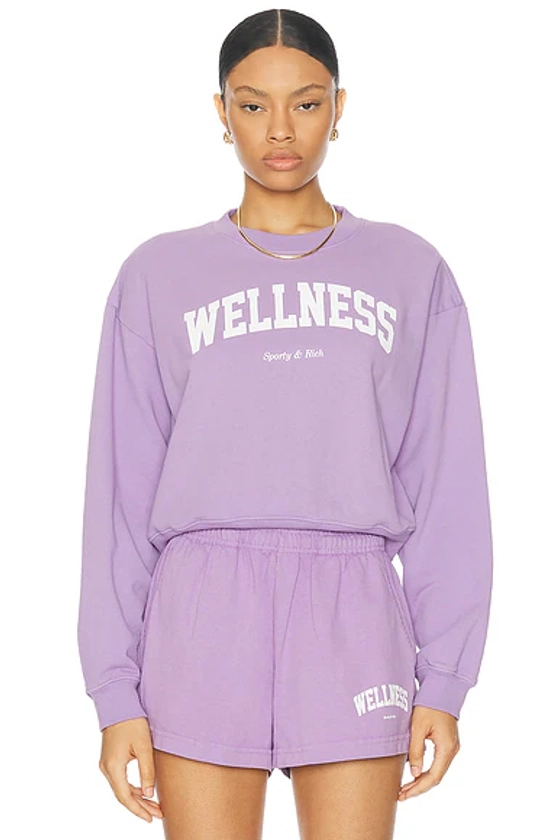 Wellness Ivy Cropped Crewneck Sweatshirt