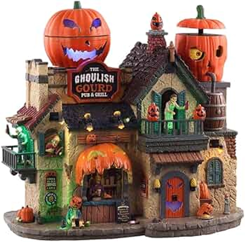 Lemax The Ghoulish Gourd Pub & Grill, with 4.5V Adaptor #05602