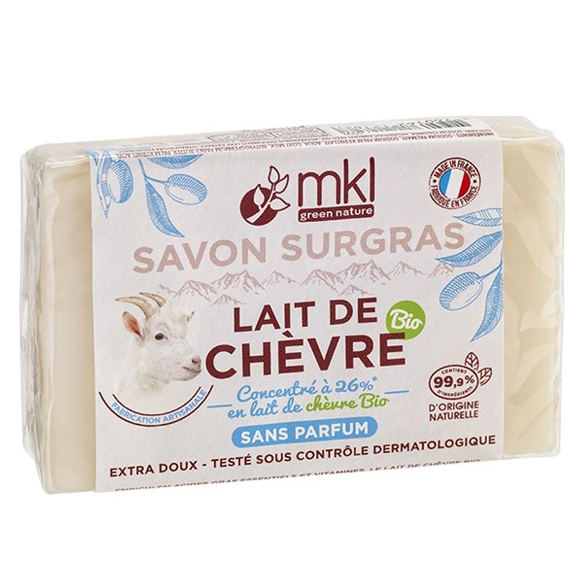 MKL Savon Lait de Chèvre Neutre 100g | Prix bas