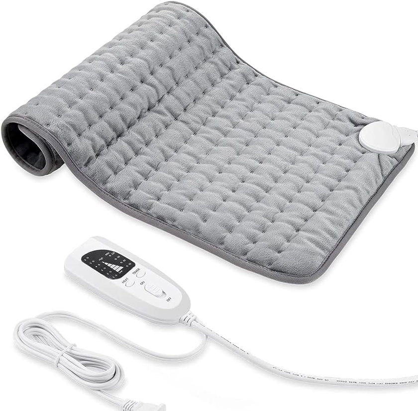 Heating pad, Electric Heat Pad with Automatic Switch-Off and 6 Temperature Levels Heating pad for Back Neck Shoulder Belly Heating Technology - Machine Washable