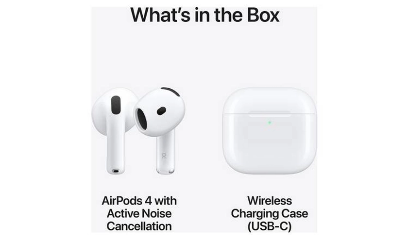 Buy Apple Airpods ANC with USB-C Charging Case (4th Generation) | Wireless headphones | Argos