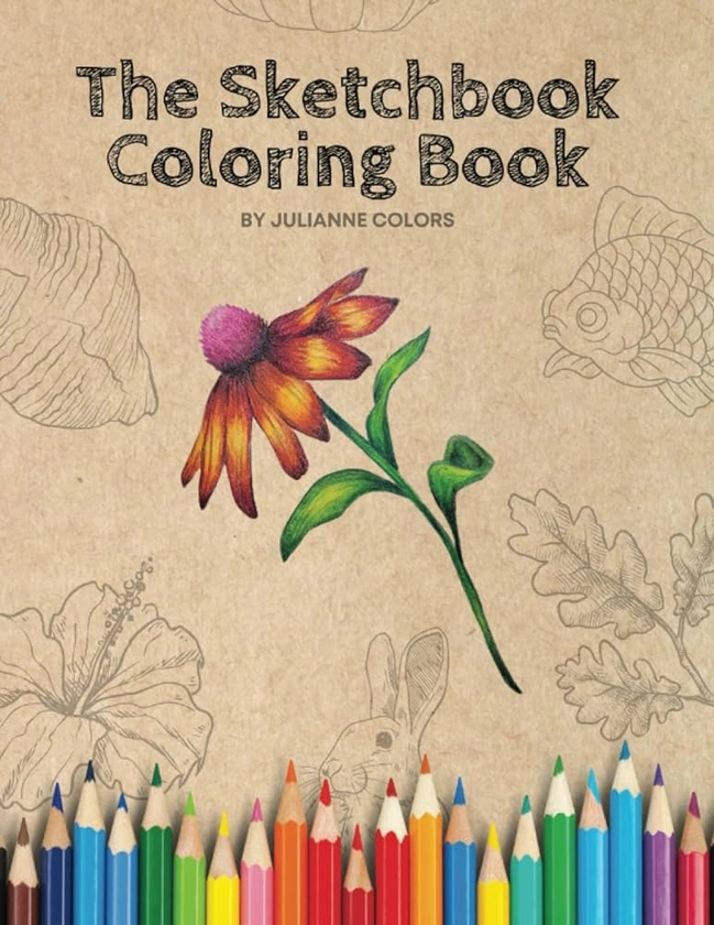 The Sketchbook Coloring Book (Variety)