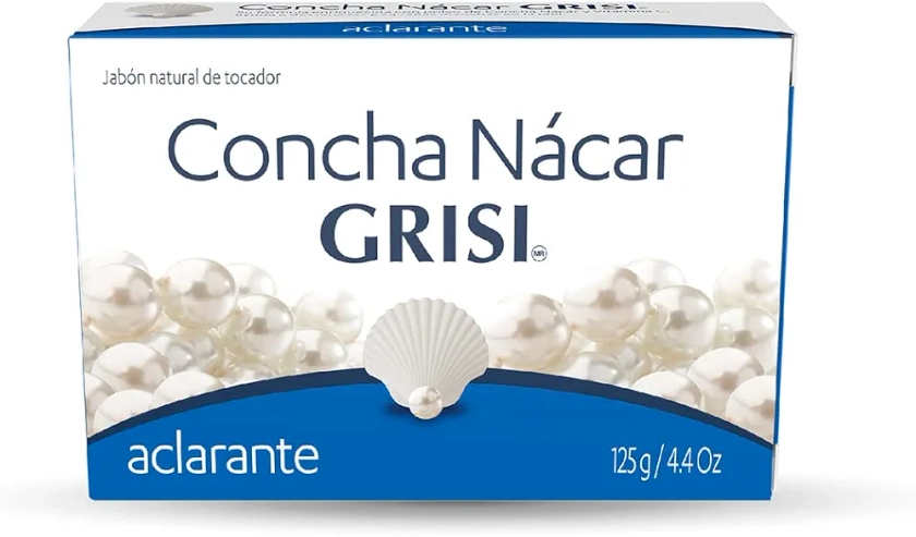 Concha Nácar Grisi Tripack Concha Nácar Jb 125g, color, 375 gram, pack of/paquete de