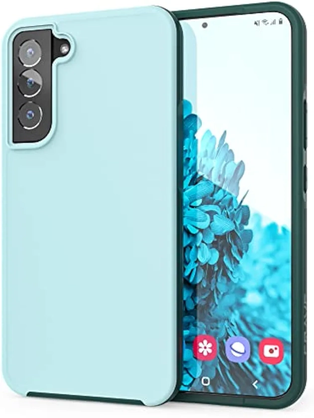 Crave Galaxy S22+ Slim Guard Case - Shockproof, Drop Protection, Aqua (6.6 inch)