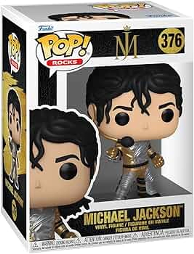 Funko Pop! Rocks: Michael Jackson - (Armor) - Figurine en Vinyle à Collectionner - Idée de Cadeau - Produits Officiels - Jouets pour Les Enfants et Adultes - Music Fans