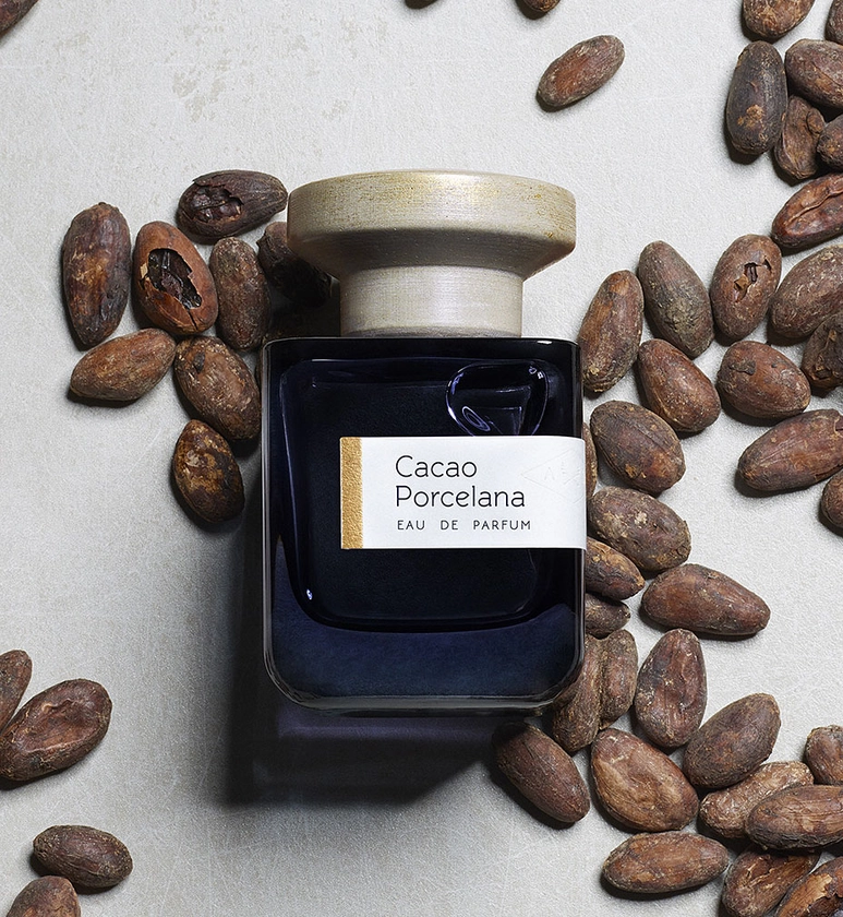 Cacao Porcelana - Parfum Gourmand, Boisé - ATELIER MATERI