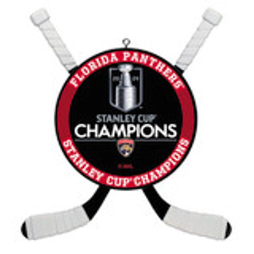 Florida Panthers 2024 Stanley Cup Champions Hallmark Keepsake Ornament