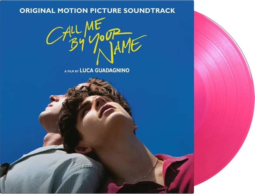 Call Me by Your Name Rose Translucide Audiophile Pochette Deluxe Vernis Selectif/Inclus Insert et Poster