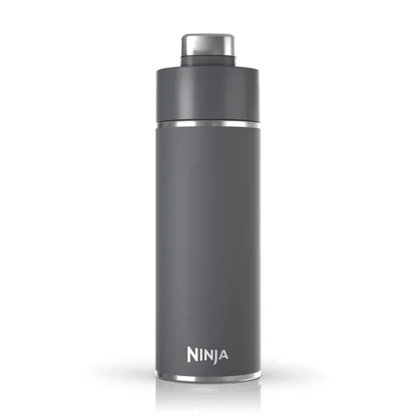 Ninja Thirsti™ 24oz. Travel Bottle, Charcoal Gray Drinkware - Ninja