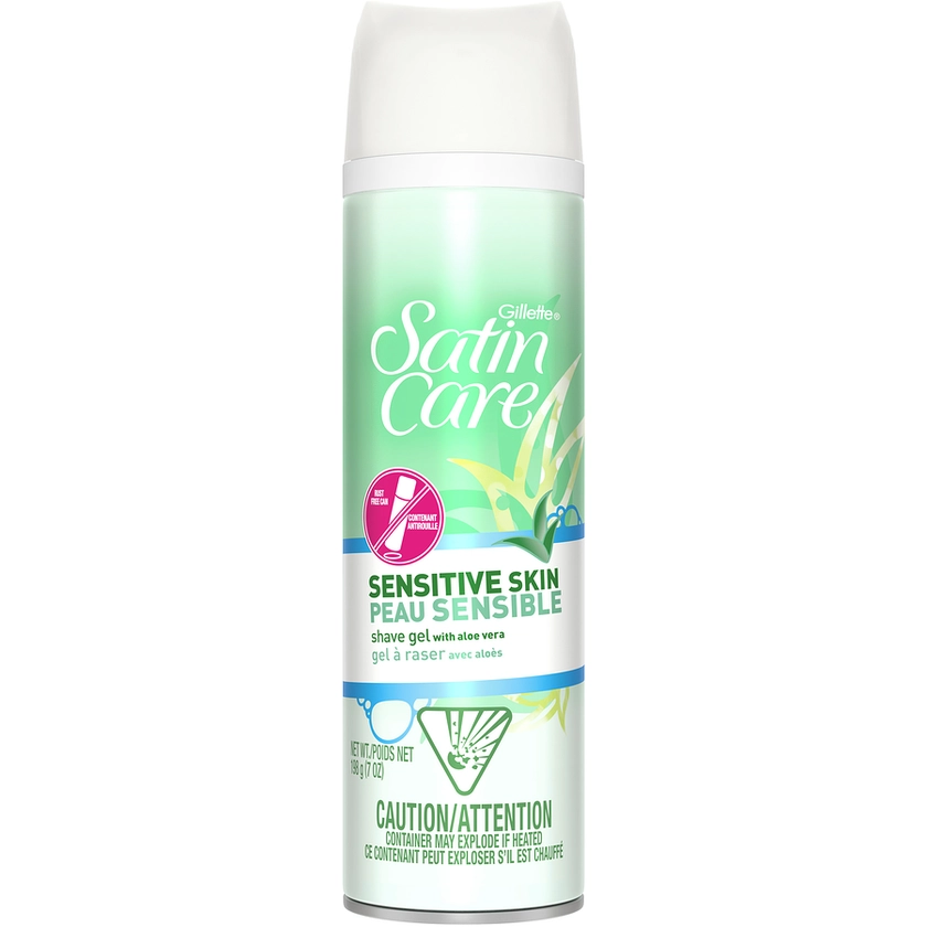 Satin Care Sensitive Skin Shave Gel for Women