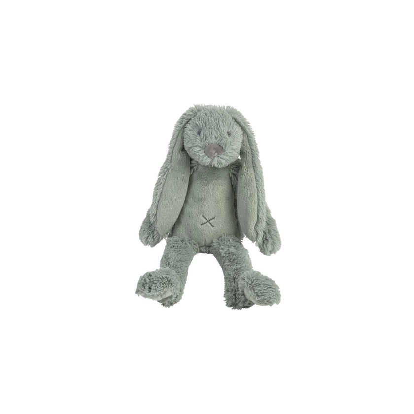 peluche Lapin Richie vert - 38 cm