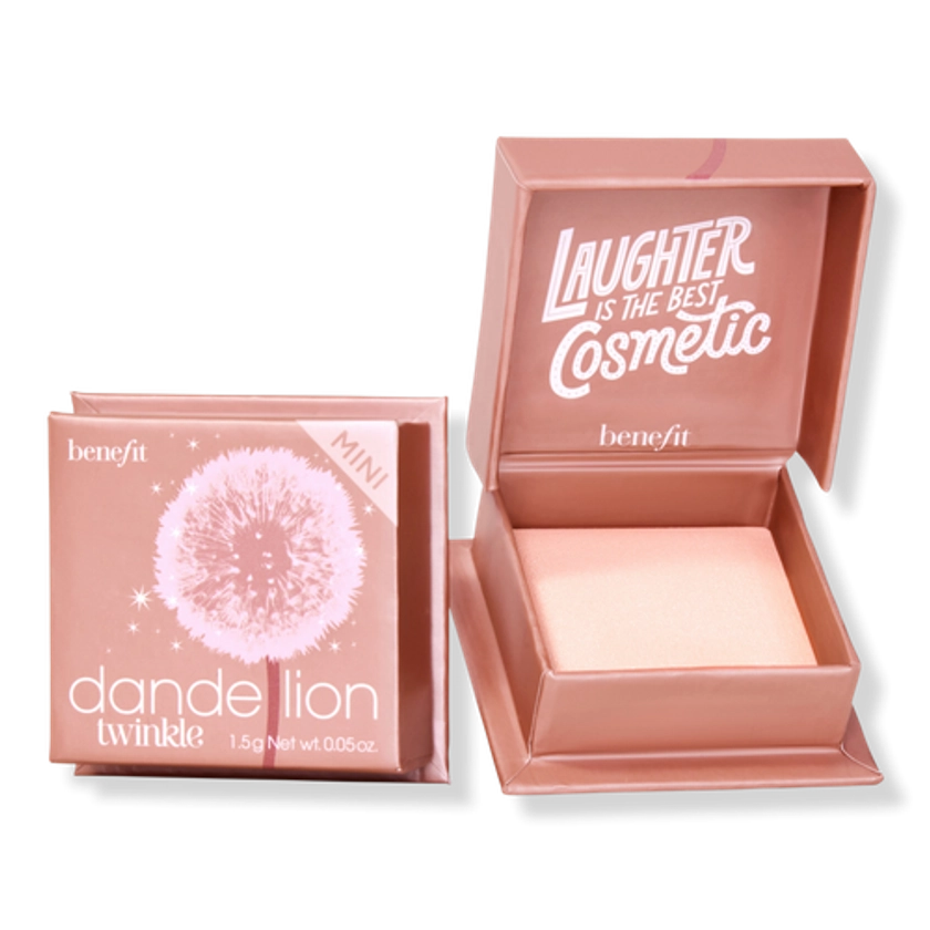 Dandelion Twinkle Soft Nude-Pink Powder Highlighter Mini - Benefit Cosmetics | Ulta Beauty