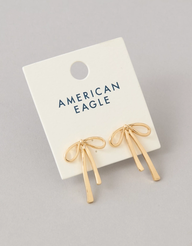 AEO Drapey Bow Earrings