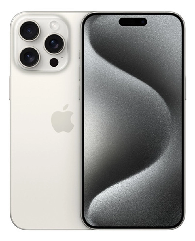 Apple iPhone 15 Pro Max (256 Gb) - Titanio Blanco - $ 2.549.999