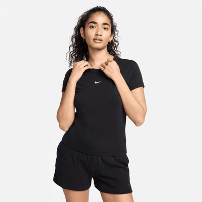 T-shirt Nike Sportswear Chill Knit pour femme. Nike FR