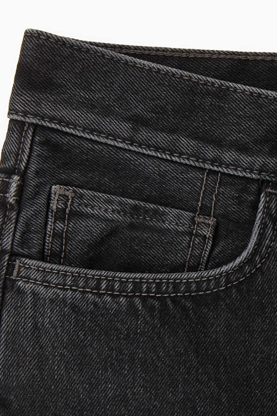 JEAN ARCH - Noir - BLANC - Jeans - COS