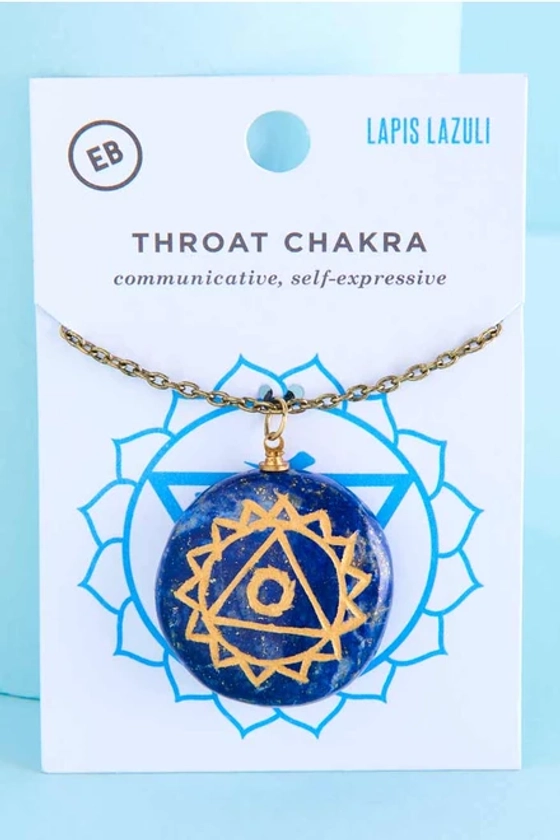 Lapis Throat Chakra Necklace