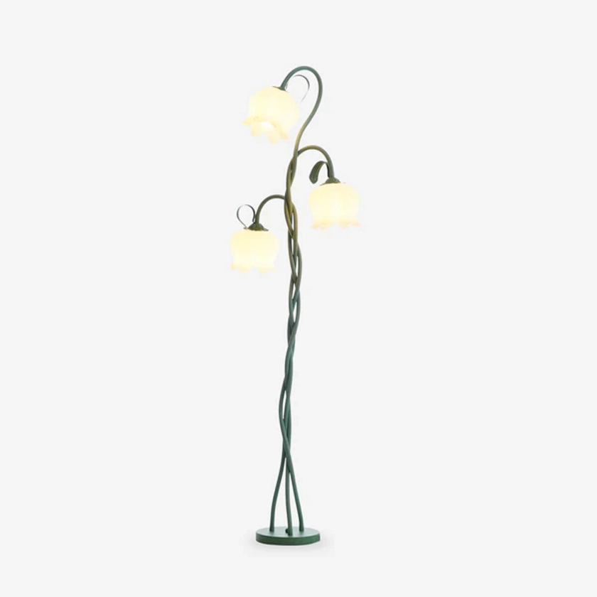 Twist Tulip Flower Floor Lamp